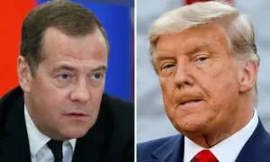 Ông Trump khẩu chiến với ông Medvedev về Iran