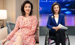 Nữ MC liệt nửa người, 11 năm sau trở thành 'phượng hoàng xe lăn'